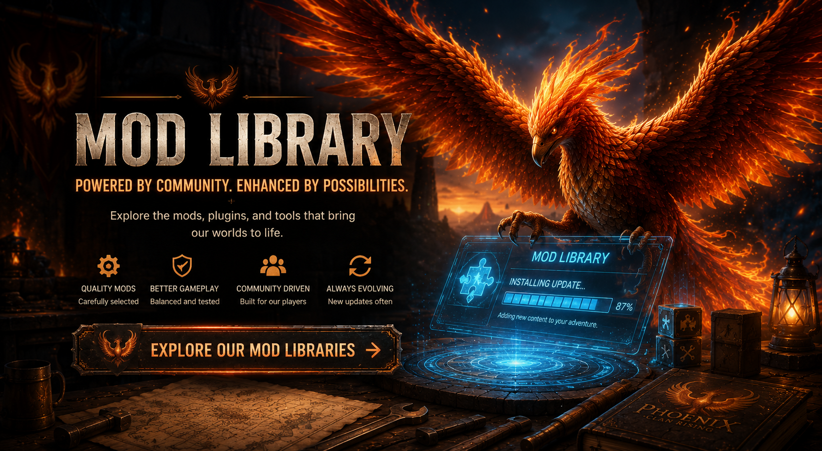 Phoenix Mod Libraries